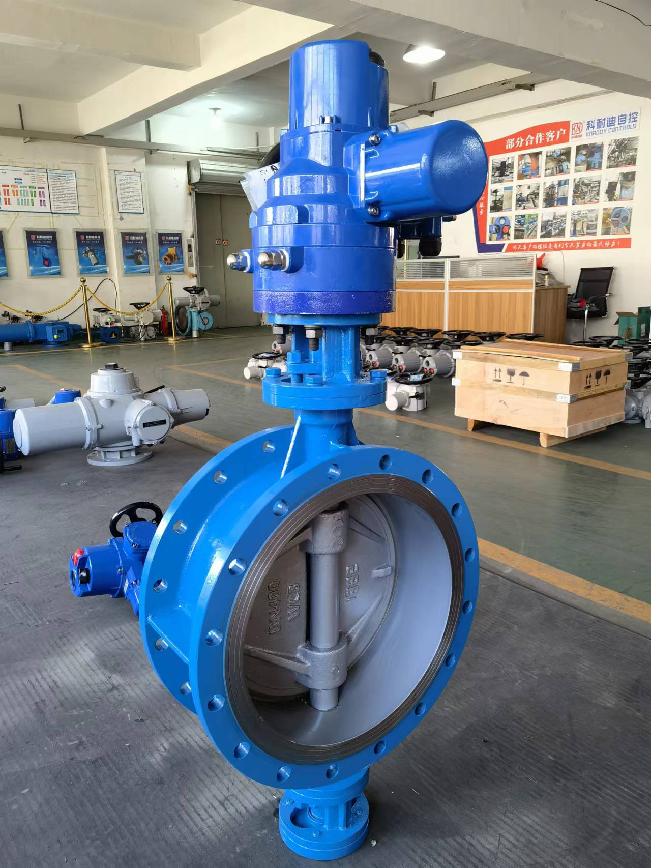 上海科耐迪阀门供应防爆电动调节阀d943h6c防爆电动调节蝶阀