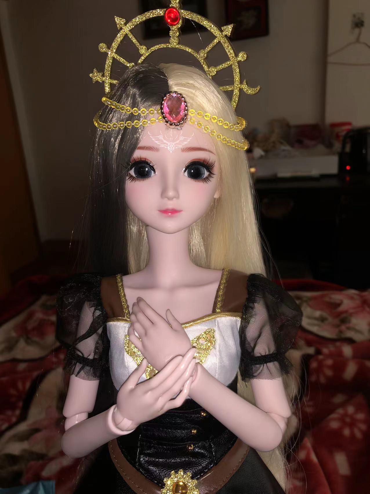 叶罗丽 60cm厘米娃娃公主情公主时间公主 一件代发批发女孩玩具