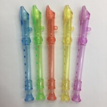 塑料六孔迷你小笛子促销礼品学教用品早教音乐器材儿童练习竖笛子