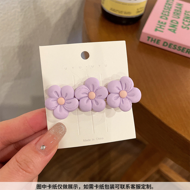 Little Girl Cute Fringe Bobby Pin Girl Hair Rope Highly Elastic Rubber Band Hair Ring Children Hair Accessories Barrettes