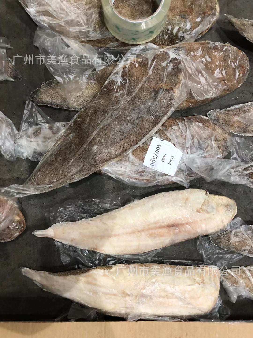 冷冻单冻西非龙利鱼大只舌头鱼踏板鱼鳎米鱼海鲜400500g条10kg