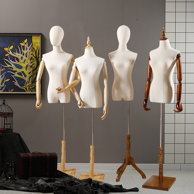 女模特半身服装店假人模型人台全身手头橱窗婚纱道具衣服展示架子