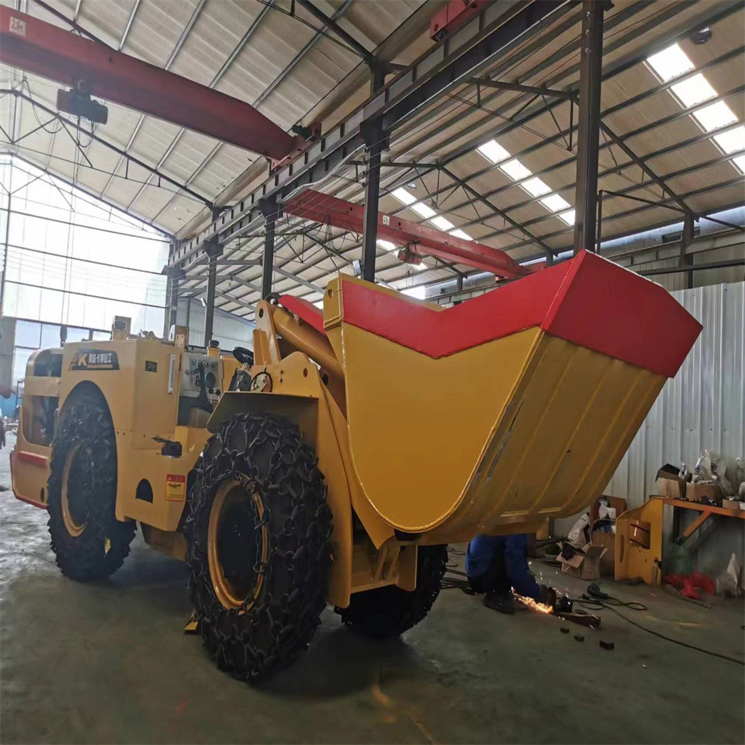 柴油铲车金矿巷道铲运机厂家 斗容量2吨矿井装载机生产制造商