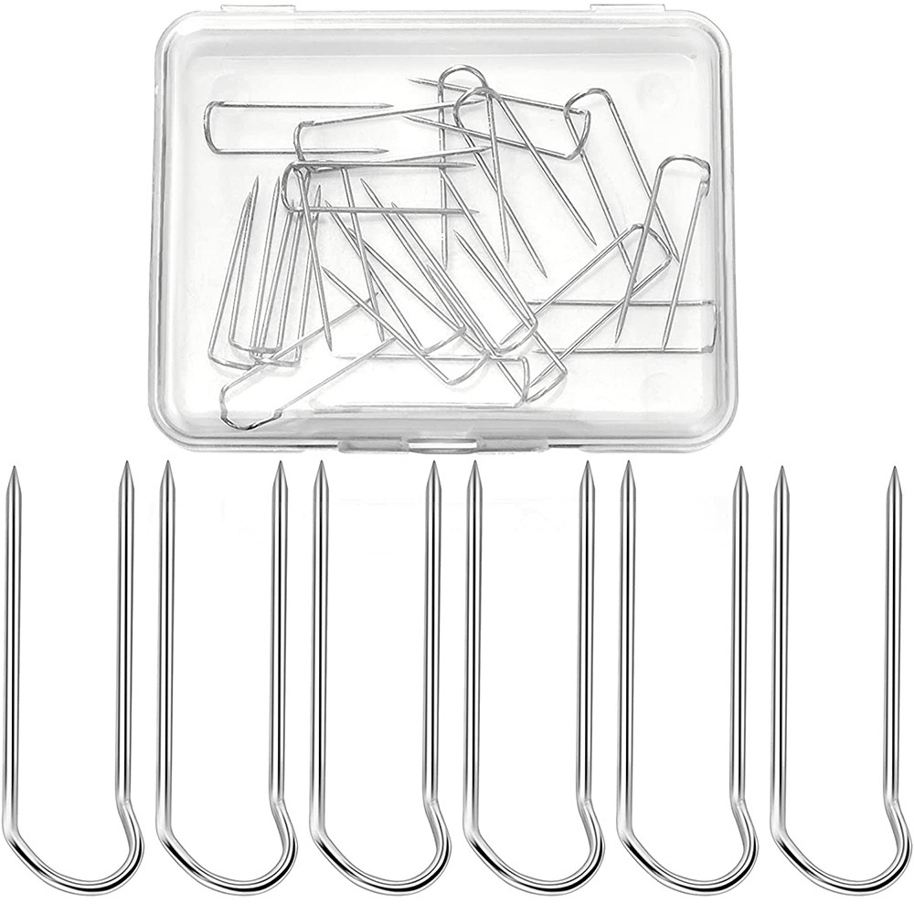 u型针拼布别针缝纫布艺定位针家庭装饰卡针缝纫制作固定针批发