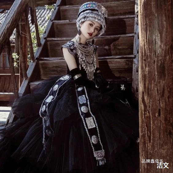 新款少数民族苗族帽子贵州广西云南苗族特色帽子民族头饰苗族饰品