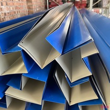 彩钢瓦雨水槽流水槽阳光房屋檐接水槽农村屋顶雨水槽屋檐建筑u型