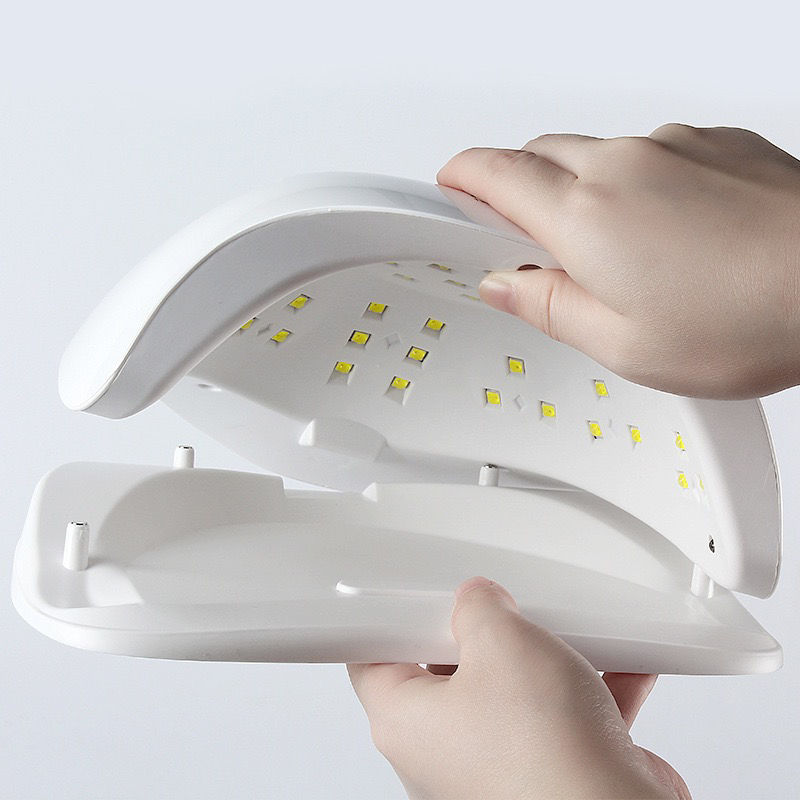 跨境120w美甲灯sunxplus光疗机36灯珠双光源智能感应led指甲烤灯