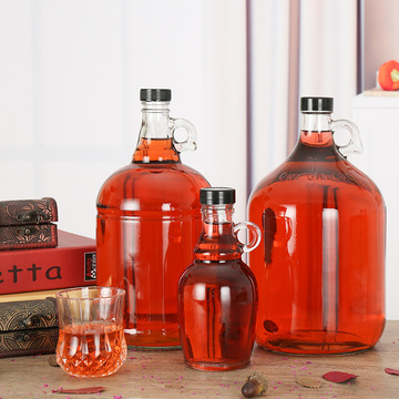 批发自酿容器密封玻璃瓶药酒泡酒瓶1-10斤加州酒瓶白酒瓶葡萄酒瓶