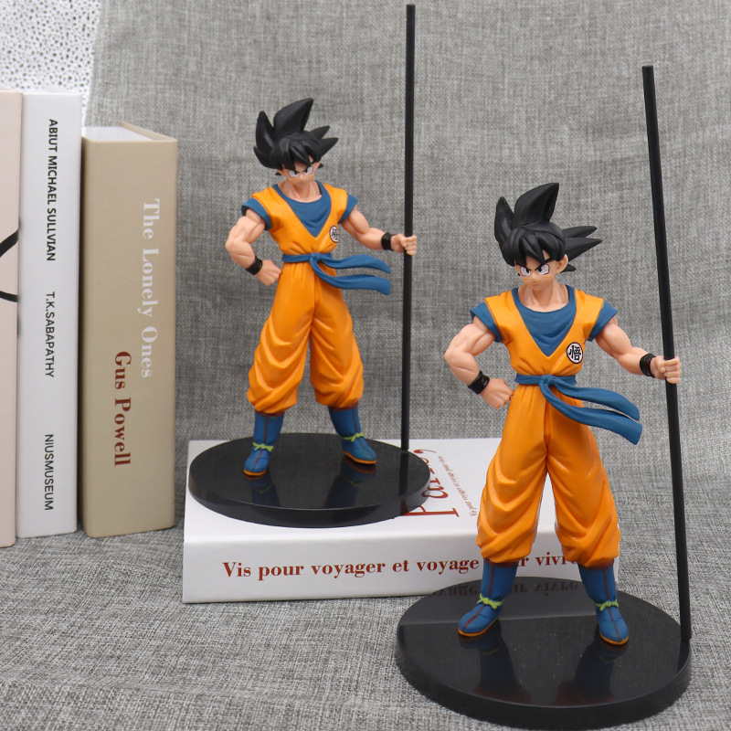 New Style with Stick Black Hair Sun Wukong 20 Th Anniversary Anime Garage Kits Car Car Decoration Car Accessories Model Doll