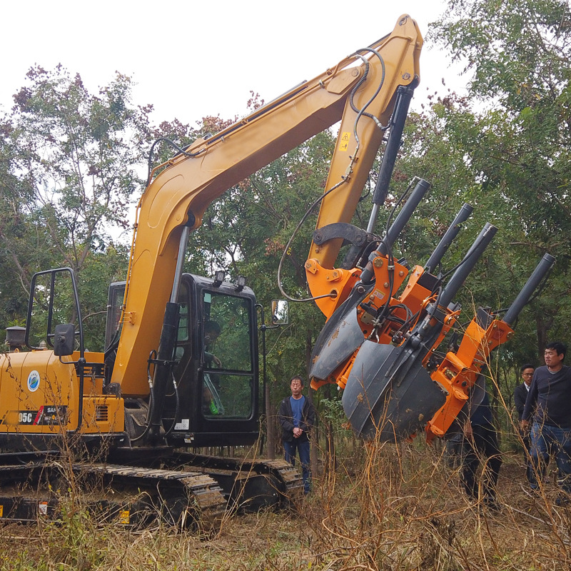 刀铲好可以挖冻土硬土挖树机 常青土球移树机 园林苗圃挖树机