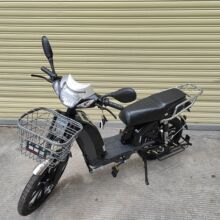 22寸48V60V500W电动自行车助力车锂电哈雷油刹出口外贸载重王外贸