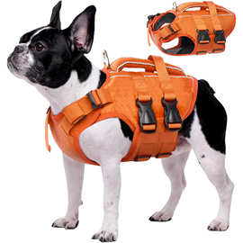 跨境新款狗狗救生衣大中小型犬救生衣狗狗户外游泳救生衣游泳衣
