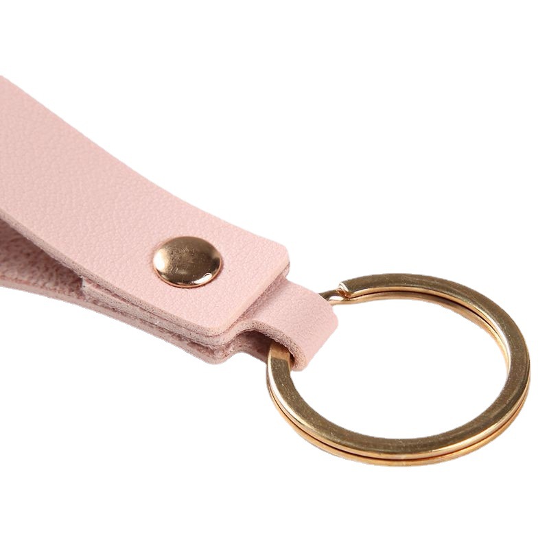 Pu Key Chain Wholesale Creative Key Chain Leather Key Chain Pendant Business Gift Leather Car Key String