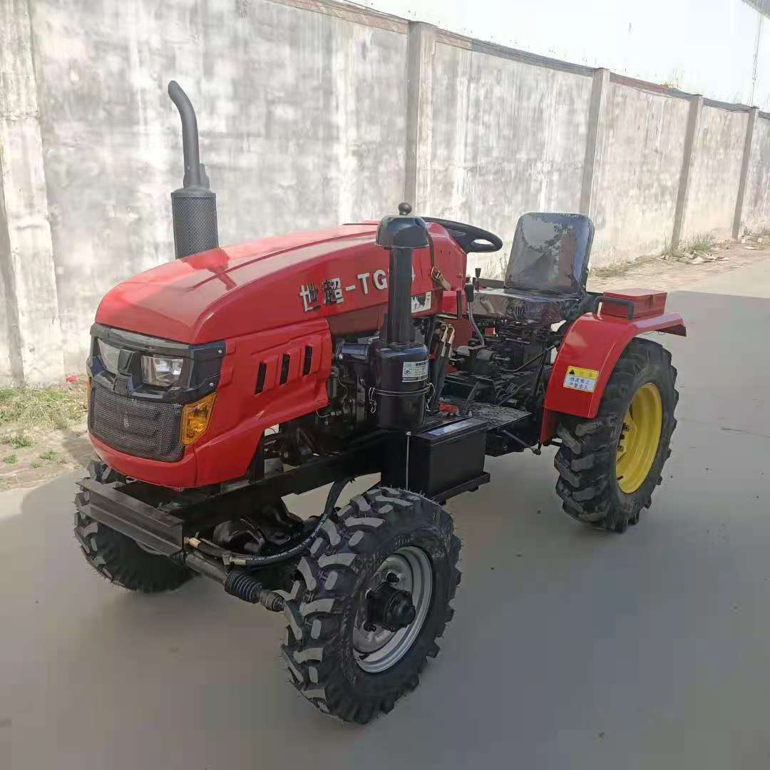 28马力果园四轮开沟旋耕机 单杠四驱拖拉机视频 犁耕地机-阿里巴巴