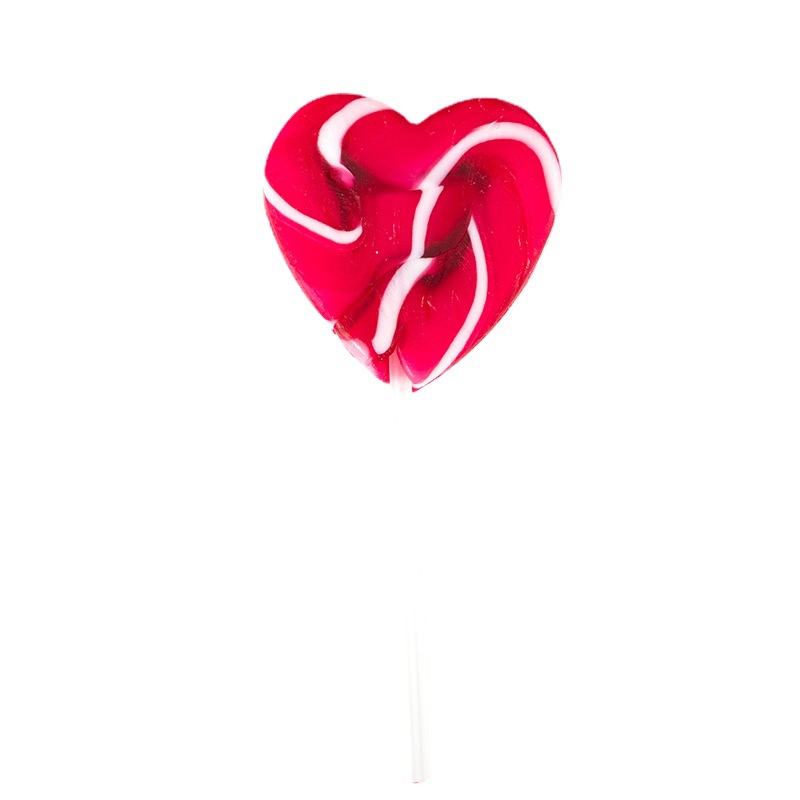 情人节心形棒棒糖20g波板糖创意七夕告白小礼物学生食品批发零食