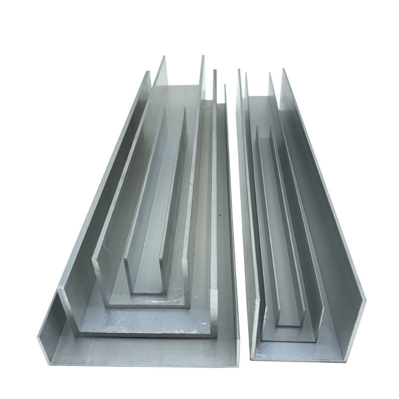 铝合金槽u型槽铝门框包边铝材5-8-10-12-15mmu型槽铝轨道铝型材