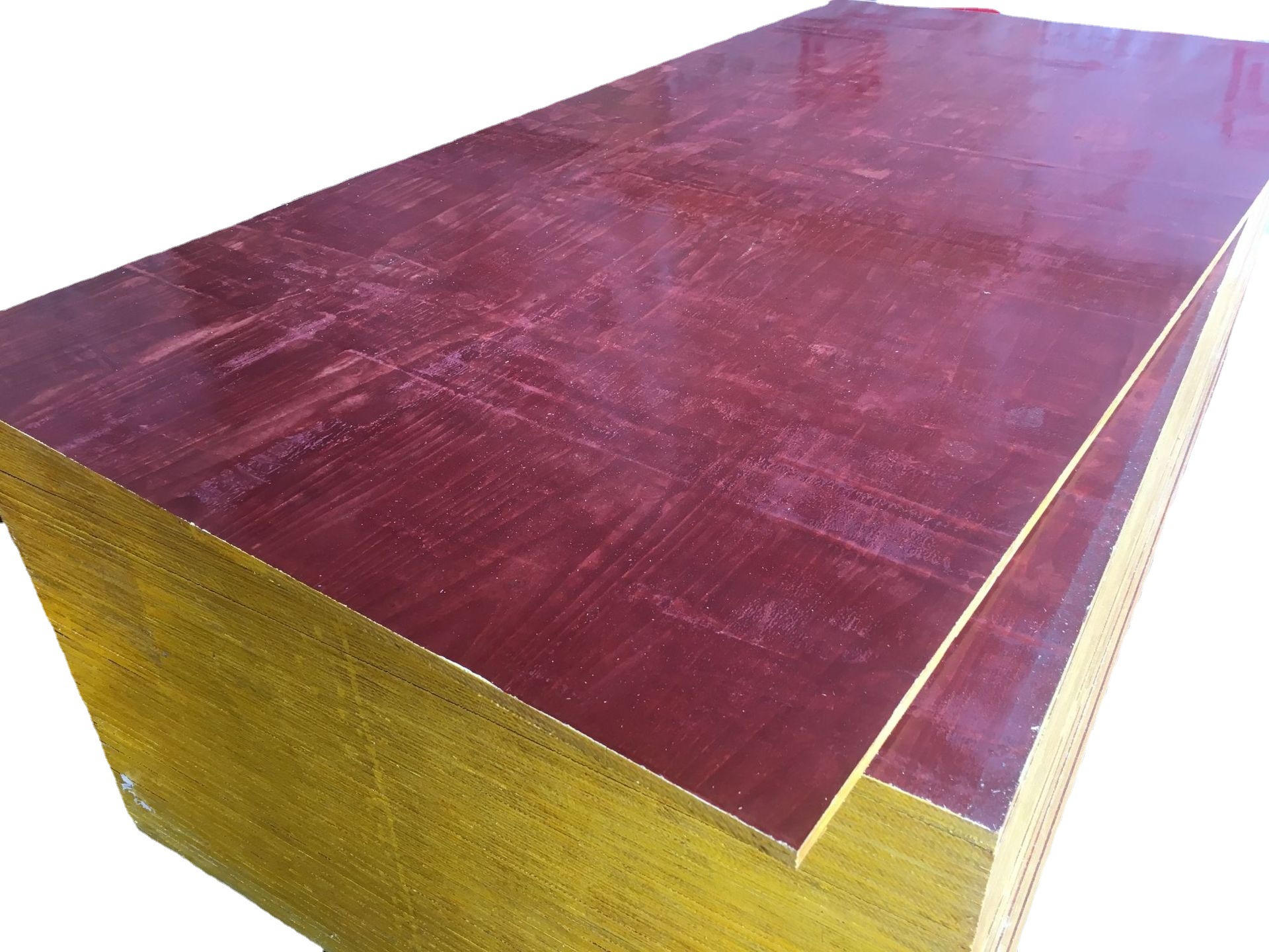 深圳建筑胶合板 红色木模板 多层板不开胶 不起皮