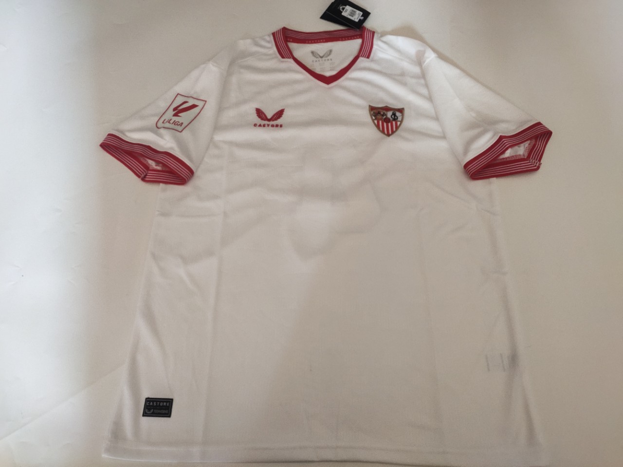 23-24赛季西甲联赛塞维利亚主 客 客二4号球衣-阿里巴巴