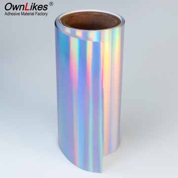 ownlikes彩虹镭射膜打印防水厂家直销 乙烯基贴纸喷墨不干胶卷材-阿里