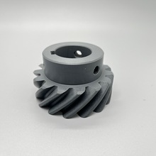 304不锈钢齿轮PP PE PVC PEEK工程塑料齿轮直齿轮螺旋齿轮伞齿