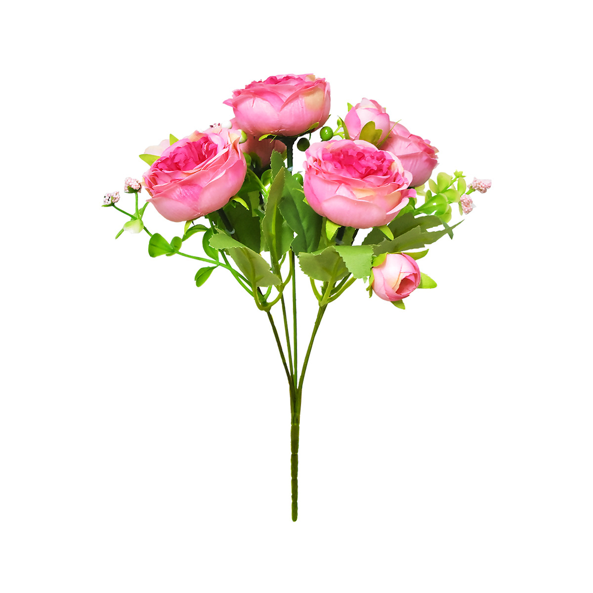 Artificial Flower Spring Color Ranunculus Asiaticus Indoor Home Decoration Wedding Set Decoration Factory Direct Sales