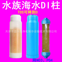 新品10寸去离子DI柱超纯水混床树脂滤芯海水养珊瑚降TDS=0NO3PO4