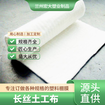 聚酯长丝针刺土工布尾矿库储灰坝贮灰场加固无纺土工布工程布批发
