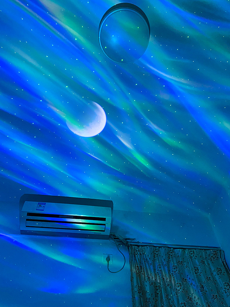 北极光星空灯满天星房间装饰布置卧室求婚表白氛围投影网红室内顶