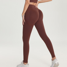 女士运动健身长裤瑜伽跑步打底九分裤外穿高腰显瘦下装
