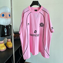 palace 24ss 7号足球衣字母印花速干运动短袖男女休闲圆领情侣t恤