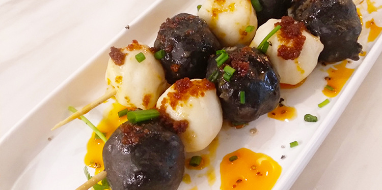 平海墨汁墨鱼丸涮锅关东煮串串冷冻食品火锅丸子商用半成品2.5kg