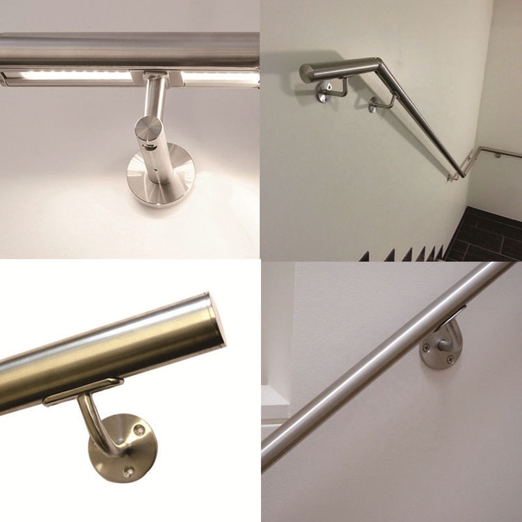 304五金精铸件 楼梯扶手 墙托 玻璃托 楼梯扶手支撑架