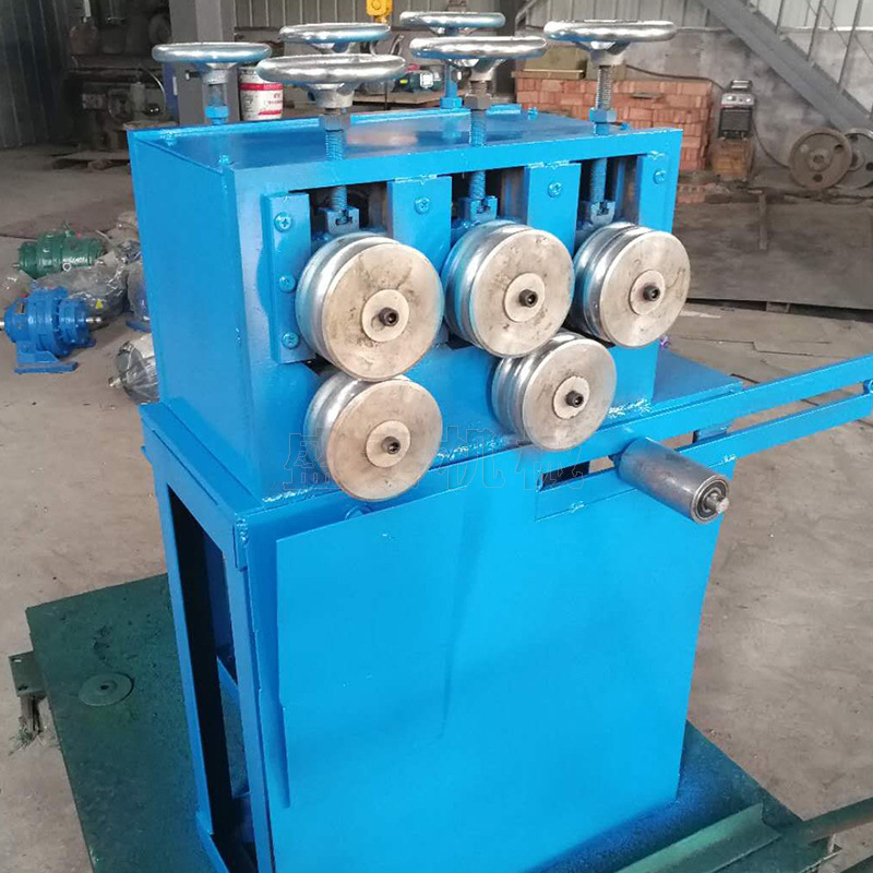 不锈钢盘圆机 方管盘圆机圆钢弯圆环机 三轴七轴立式电动盘圆机