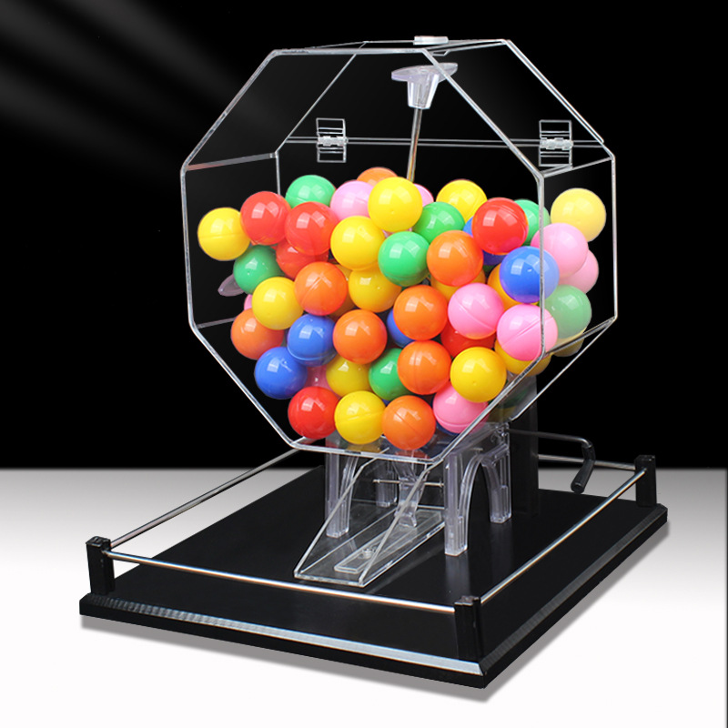 手动摇奖机摇号机抽奖箱选号器摇珠机亚克力幸运大转盘双色球顺摇