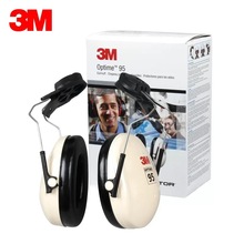 3M-H6P3E挂安全帽式防护耳罩隔音降噪工业防噪音适用于95dB环境