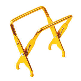 养蜂工具蜂箱提脾夹 巢脾夹 圆柄巢框夹短口铝制提脾夹厂家直销