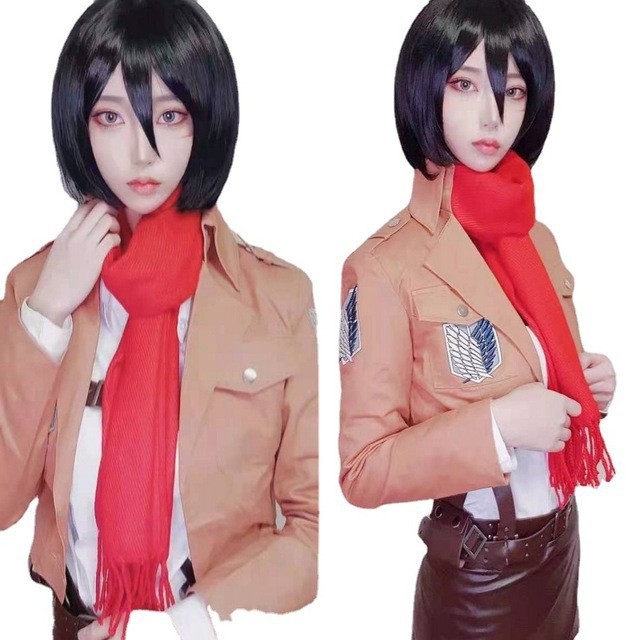 进击的巨人调查兵团 自由之翼小外套 cosplay夹克 艾伦cos服装
