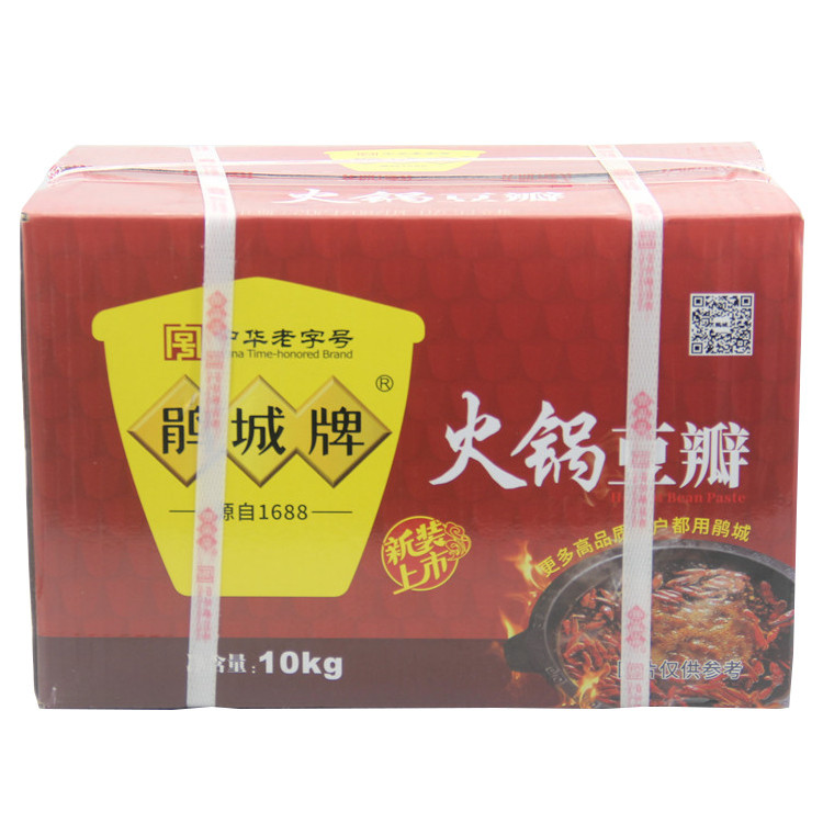 鹃城牌火锅豆瓣酱10kg 鹃城牌郫县豆瓣酱火锅用豆瓣酱 包邮-阿里巴巴