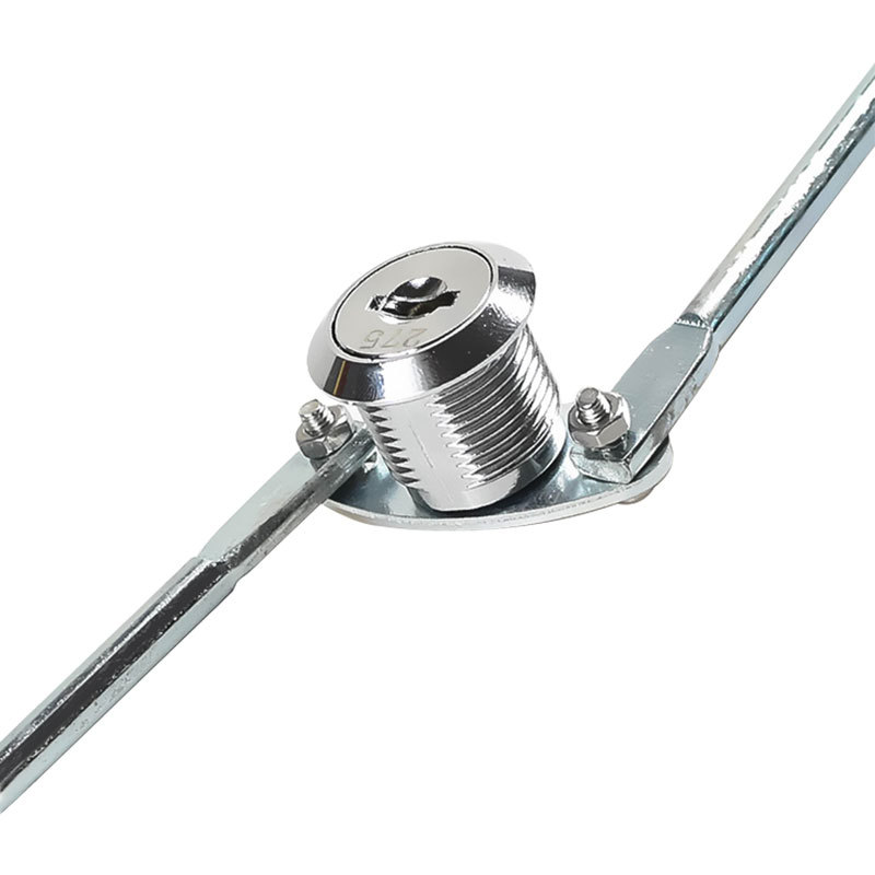 批发铁皮文件柜锁芯连杆锁更衣柜锁抽屉储物柜子转舌锁上下天地连