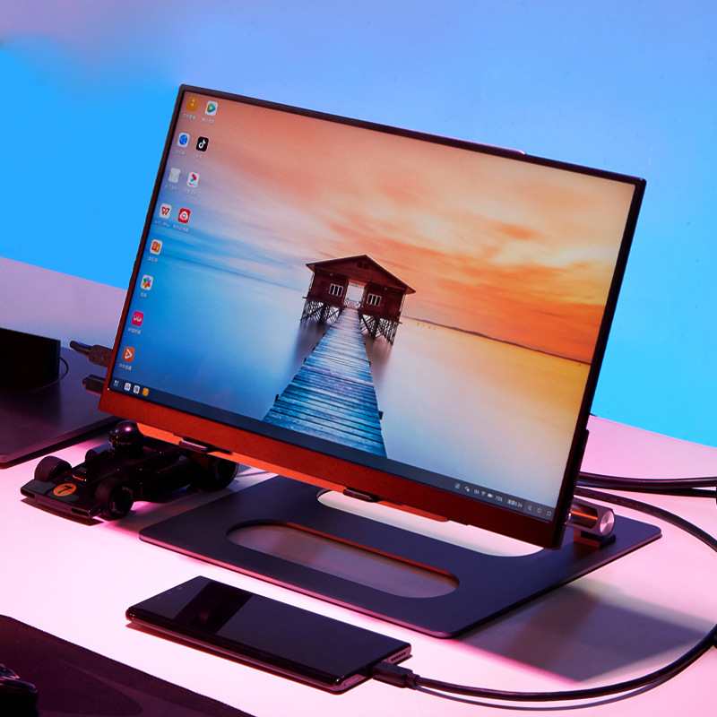 eimio便携式显示器4k笔记本外接屏幕便捷触摸投屏ps5扩展屏ps4电