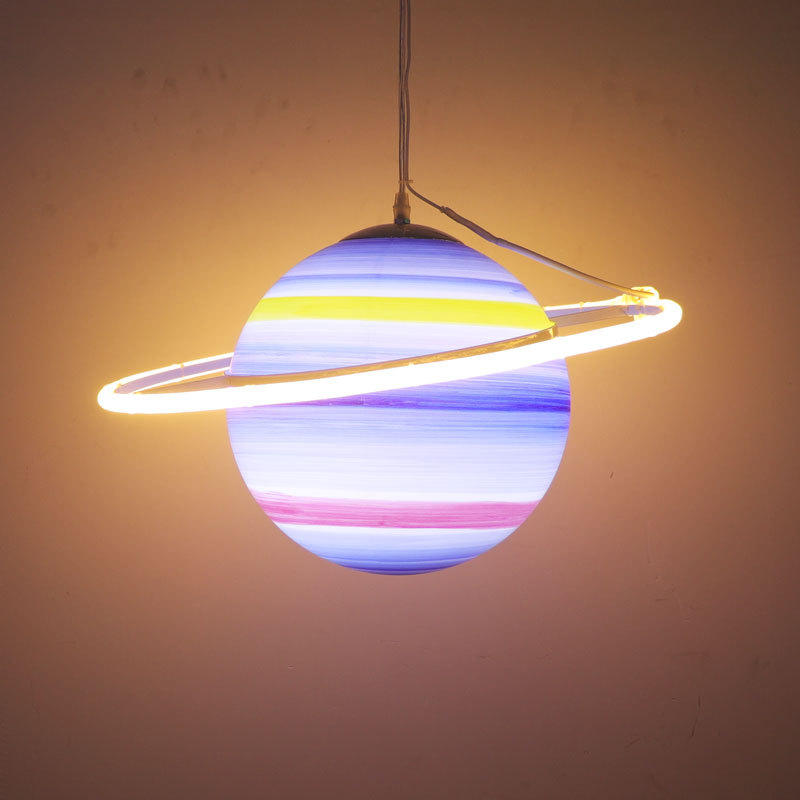 工厂供应新款户外led创意星空球吊灯景观灯街道树木亮化星球灯