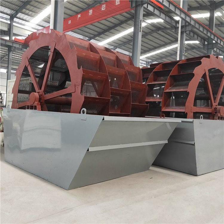 山沙河沙矿用轮斗式洗砂机 轮式水力选矿设备 矿山制砂生产线设备