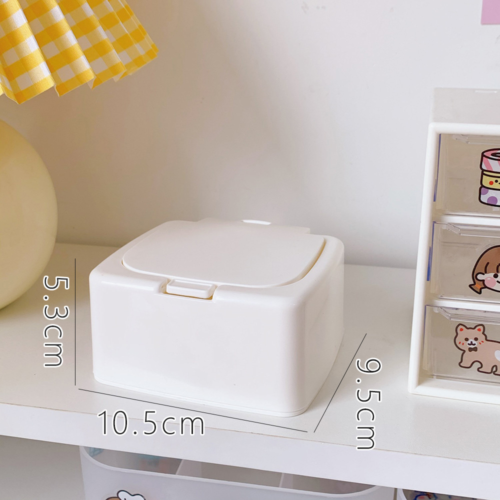 INS Transparent Multi-Layer Rotating Storage Box Cosmetics and Jewelry Desktop Storage Box Dustproof Jewelry Storage Storage Rack