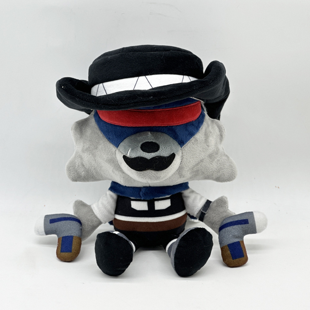 跨境新品fnaf wes plush午夜熊游戏周边毛绒玩偶公仔毛绒玩偶公仔