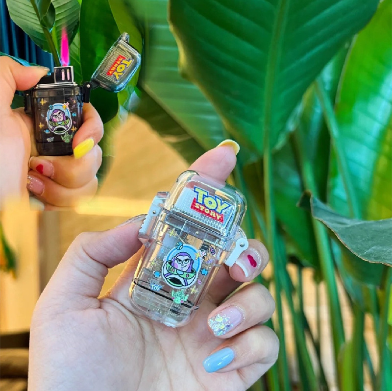 带音乐搞怪创意手指竖中指国际手势充气防风打火机个性创意fakyou