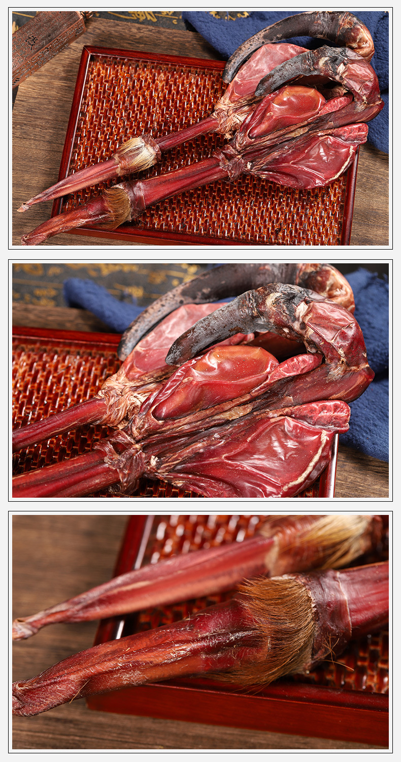 药材批发大货整根鹿鞭带尾牛鞭带尾持久滋补男性鞭类泡酒料现货