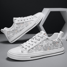 古驰汤米欧洲站奢侈品小蜜蜂男鞋小白鞋男真皮透气高端情侣款鸳鸯