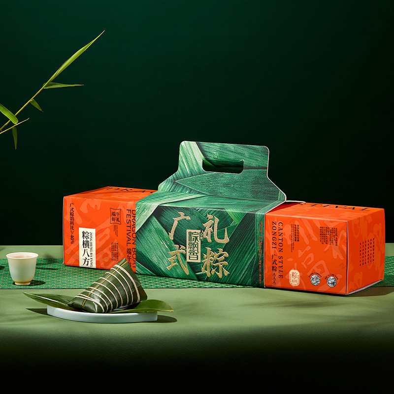 华美粽横八方蛋黄鲜肉粽红枣粽子桂花豆沙粽【长方礼盒】-阿里巴巴