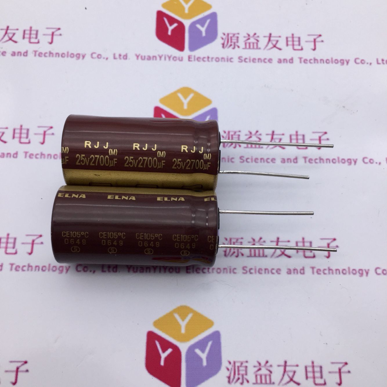 elna伊娜 发烧音频电解电容 25v2700uf 16x32 rjj系列 105度 正品