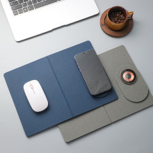 无线充电鼠标垫15w快充办公商务礼品超大号电竞游戏